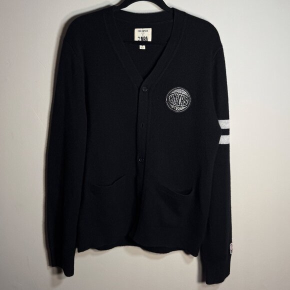 Todd Snyder x NBA Knicks Cashmere Cardigan - Picture 1 of 4
